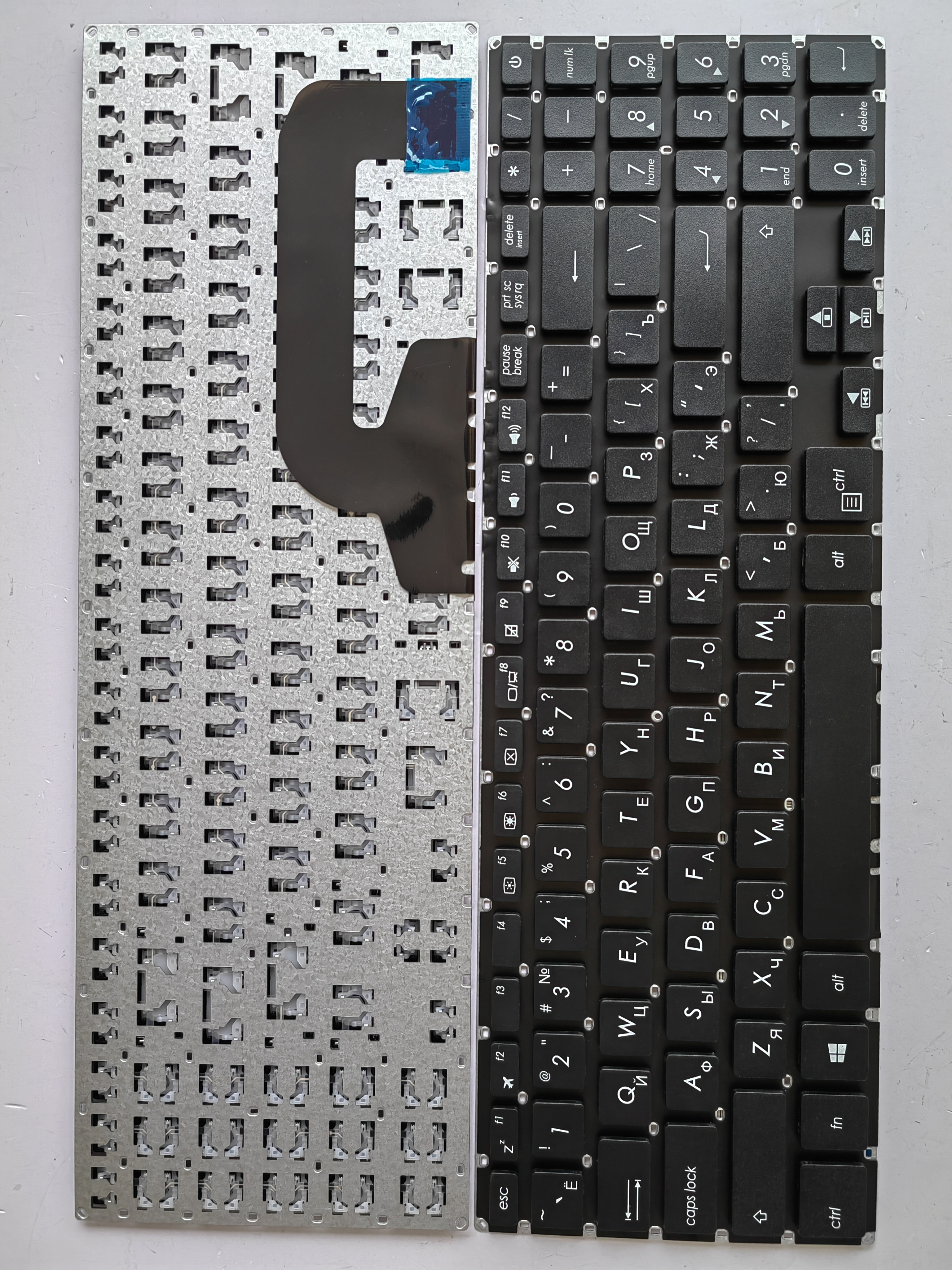 Picture of New Replacement Laptop Keyboard For ASUS X507 BLACK (OEM) RU Layout